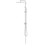 Душевая система GROHE Tempesta Cosmopolitan System 250 26694000 хром