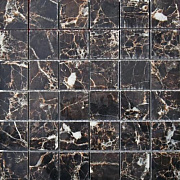 Полированный керамогранит NEODOM Supreme N20359 Mosaico Emperador Nuovo 5x5 30х30см 0,9кв.м.