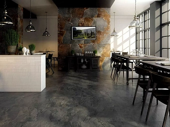 Матовый керамогранит KERAMA MARAZZI Таурано SG625320R чёрный 60х60см 1,8кв.м.