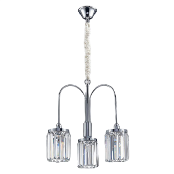 Люстра подвесная Newport 4500 4503/C chrome 60Вт 3 лампочек E14