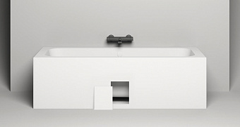 Ванна каменная SALINI ORLANDO 103311GRF S-Sense глянцевая 191,1х80см встраиваемая
