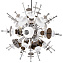Светильник подвесной Loft It Avenir 10137/600 Chrome 60Вт G9