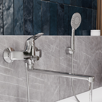 Смеситель для ванны WASSERKRAFT Rossel 2802L хром