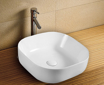 Раковина накладная Azario Trend AZ-41288 43х43см