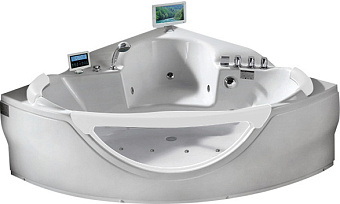 Ванна акриловая Gemy G9025 II O 155х155см пристенная