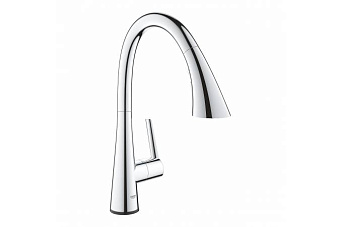 Смеситель для кухни GROHE Zedra Touch 30219002 высокий излив хром