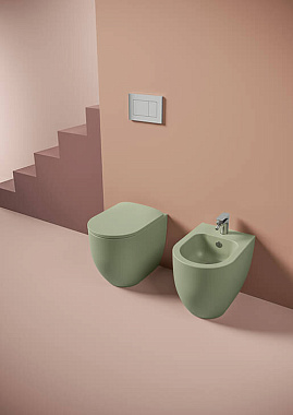Унитаз приставной ArtCeram Monet MNV002 44 00 безободковый