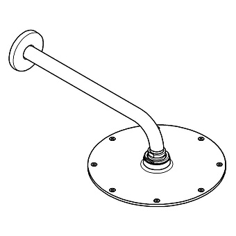 Верхний душ GROHE Rainshower Cosmopolitan 210 26052000 хром