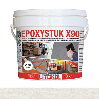Эпоксидная затирка LITOKOL EPOXYSTUK белый 10кг
