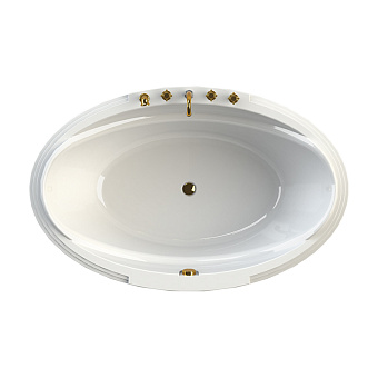 Ванна акриловая RADOMIR ГРАНАДА 4-01-0-0-1-404П 185х119см отдельностоящая