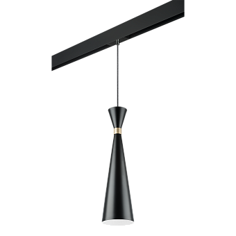 Трековый светильник Lightstar Dumo PRO816317 40Вт E27 золотой для однофазного трека