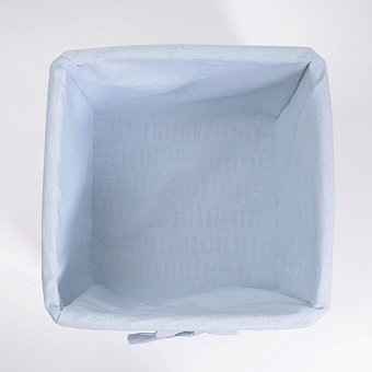 Корзина для белья WASSERKRAFT Lopau WB-320-L белый 35л