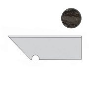 Плинтус Atlas Concord Италия Marvel Edge AFB1 Absolute Brown Battiscopa Sag.SX 30х7,2см 0,259кв.м.