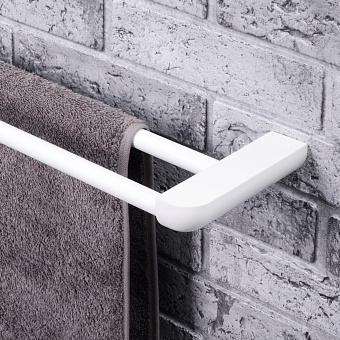 Полотенцедержатель WASSERKRAFT Kammel K-8300WHITE K-8340WHITE белый 65,5см