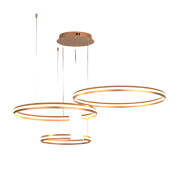 Светильник подвесной Eurosvet Gap 90280/3 золото Smart 160Вт LED