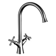 Смеситель для кухни LEMARK Duetto LM5704C поворотный излив хром