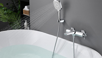 Смеситель для ванны LEMARK Prizma LM3914C хром