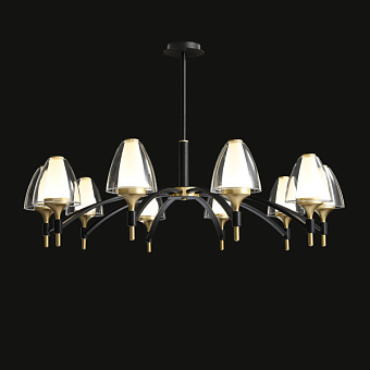 Люстра потолочная ImperiumLOFT Nansy 219406-23 100Вт 10 лампочек LED