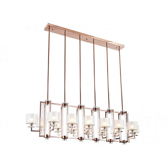 Светильник подвесной Newport 4400 4408+6/S black nickel 60Вт E14