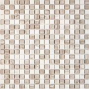 Мозаика PIXEL Каменная PIX280 White Wooden/Dolomiti Bianco мрамор 30,5х30,5см 0,93кв.м.