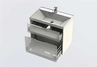 Тумба с раковиной AQUANET Латина 212835 45х70х65см