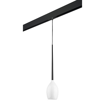 Трековый светильник Lightstar Meta d'uovo PRO807110 40Вт E14 белый для однофазного трека