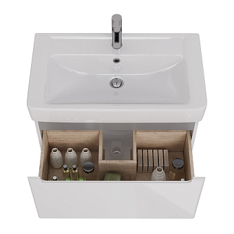 Тумба под раковину подвесная LEMARK Buno mini LM05BM80T 45х74х39,2см