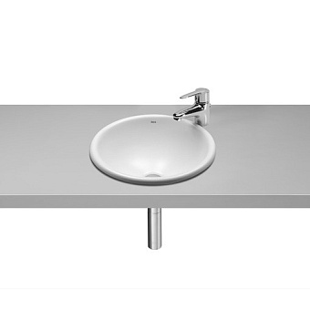 Раковина встраиваемая сверху ROCA Foro 7.3278.7.200.0 40х40см