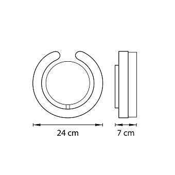 Бра Lightstar Unitario 763639 9,2Вт LED