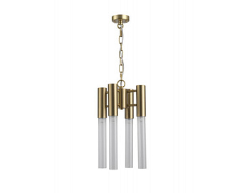 Светильник подвесной Newport 7270 7274/S brass 160Вт G9