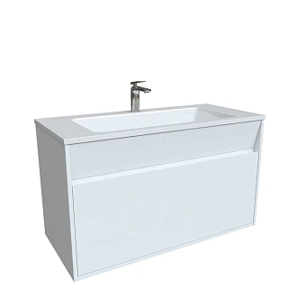 Тумба с раковиной IDDIS Esper ESP10W0i95K 45х96,3х55см