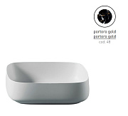 Раковина накладная ArtCeram Cognac COL009 48 00 56х41см