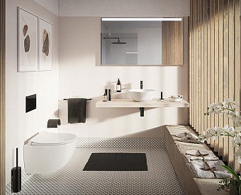 Унитаз подвесной VITRA Sento 7748B003-0075 безободковый без микролифта