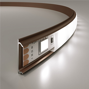 Профиль для светодиодной ленты Elektrostandard a053632 LL-2-ALP012 2000мм латунь