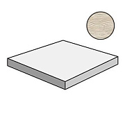 Плитка для ступеней Atlas Concord Италия Axi ANLV White Pine Scalino Angolare DX 22,5х22,5см 0,051кв.м. неполированная