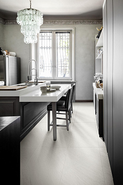 Матовый керамогранит MARAZZI ITALY Mystone Lavagna M4VY Bianco Rett 30х60см 0,9кв.м.