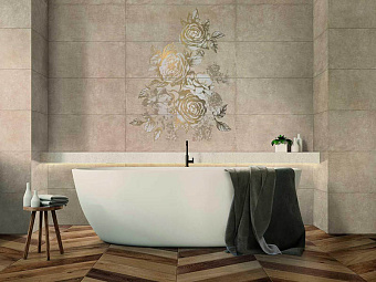 Настенная плитка MARAZZI ITALY Fresco M897 Struttura Ars ЗD Truffle rett. 32,5х97,7см 1,588кв.м. матовая