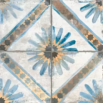 Напольная плитка PERONDA CERAMICAS Francisco Segarra 21936 Blue 45х45см 1кв.м. матовая