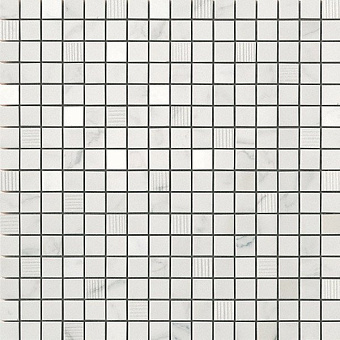 Керамическая мозаика Atlas Concord Италия Brick Atelier ASCM Marvel Calacatta Extra Mosaic 30,5х30,5см 0,558кв.м.