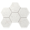 Керамическая мозаика ESTIMA Marmulla Mosaic/MA01_NS/25x28,5x10/Hexagon Heagon 25х28,5см 0,712кв.м.