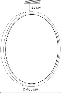 Светильник настенно-потолочный Sonex ALFA WHITE 7659/32L 32Вт LED