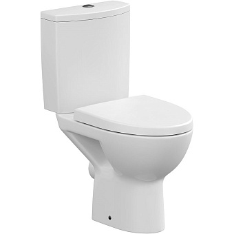 Унитаз напольный CERSANIT PARVA S-KO-PA011-3/6-COn-DL-w безободковый без микролифта