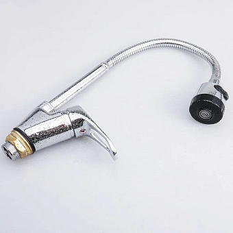 Смеситель для кухни Maxonor MN4313 гибкий излив хром