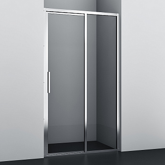 Душевая дверь WASSERKRAFT Lopau 32S05R 200х120см стекло прозрачное