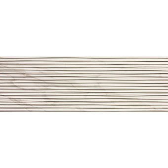 Настенная плитка FAP CERAMICHE Roma Diamond fNDY Line Statuario Brillante 75х25см 0,938кв.м. глянцевая