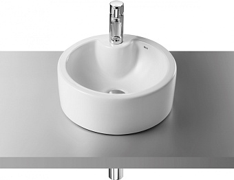 Раковина накладная ROCA Terra 7.3272.2.T00.0 39х39см