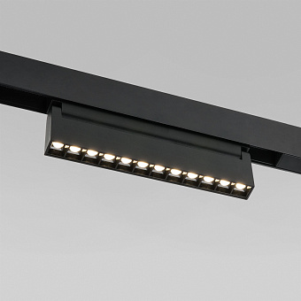 Магнитный трековый светильник Elektrostandard a057198 85010/01 12Вт LED чёрный