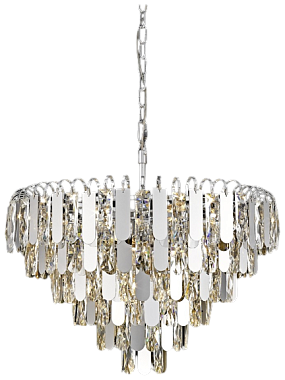 Люстра подвесная WERTMARK CRESCENTIA WE105.16.103 640Вт 16 лампочек E14