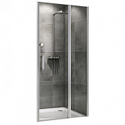 Душевая дверь Abber Sonnenstrand AG04110S 195х110см стекло прозрачное