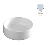 Раковина накладная ArtCeram Cognac COL001 65 00 42х42см